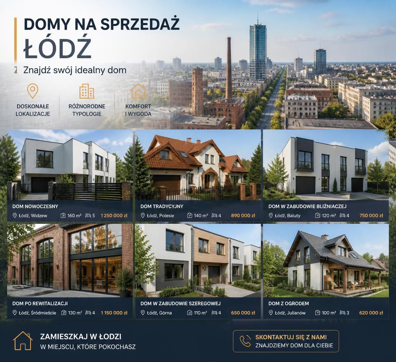 znajdź najlepszy dom na sprzedaż w łodzi w 2026 roku. praktyczne porady i wskazówki, które pomogą ci wybrać idealną nieruchomość.